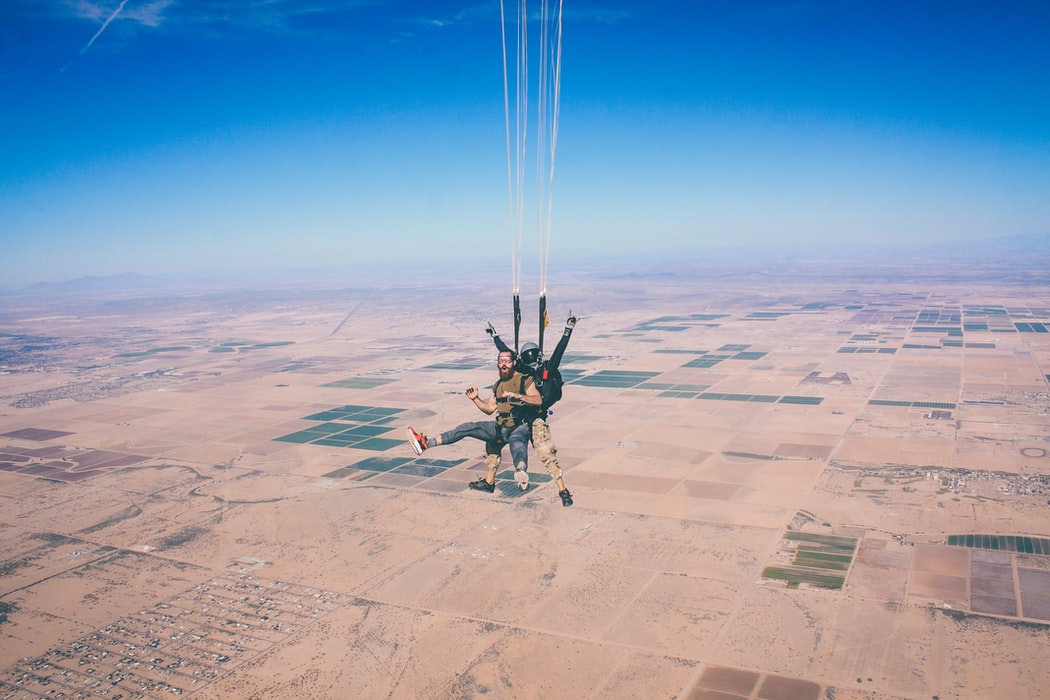 skydiving cost for tandem jump near savannah fl